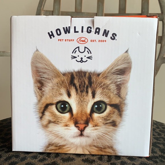 🎉HP!!🎉 Howligans Crazy Cat Lady Ceramic Mug & Pet Bowl Set - Picture 3 of 9